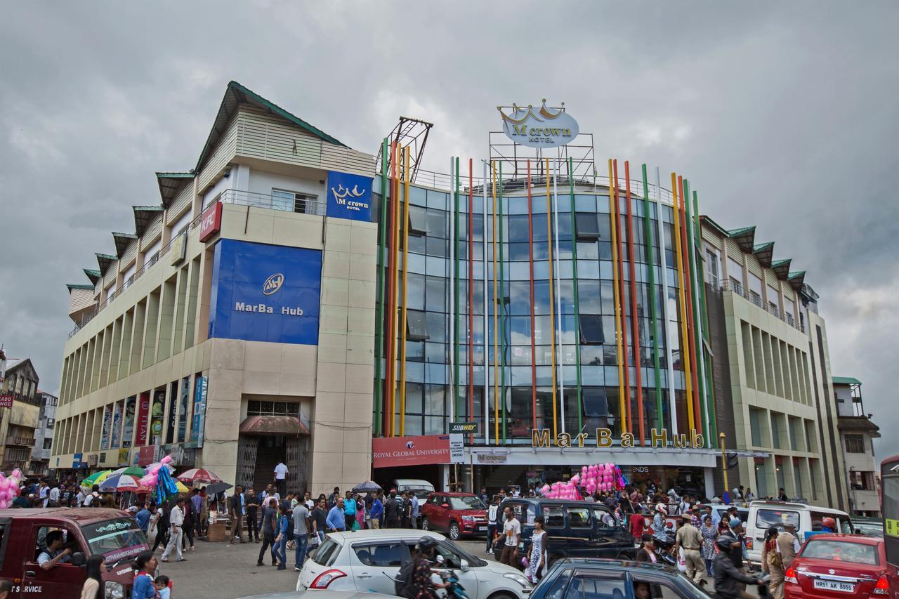 M Crown Hotel Shillong Eksteriør bilde